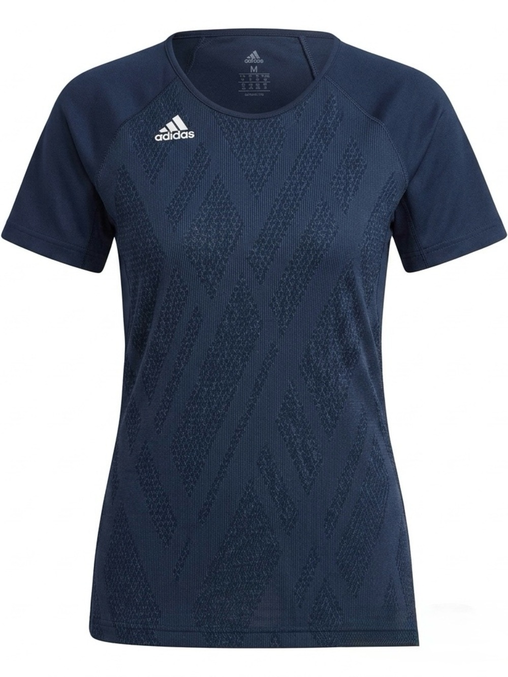 Adidas Women’s Quickset Jersey Navy Short Sleeve Athletic Tee Size Medium